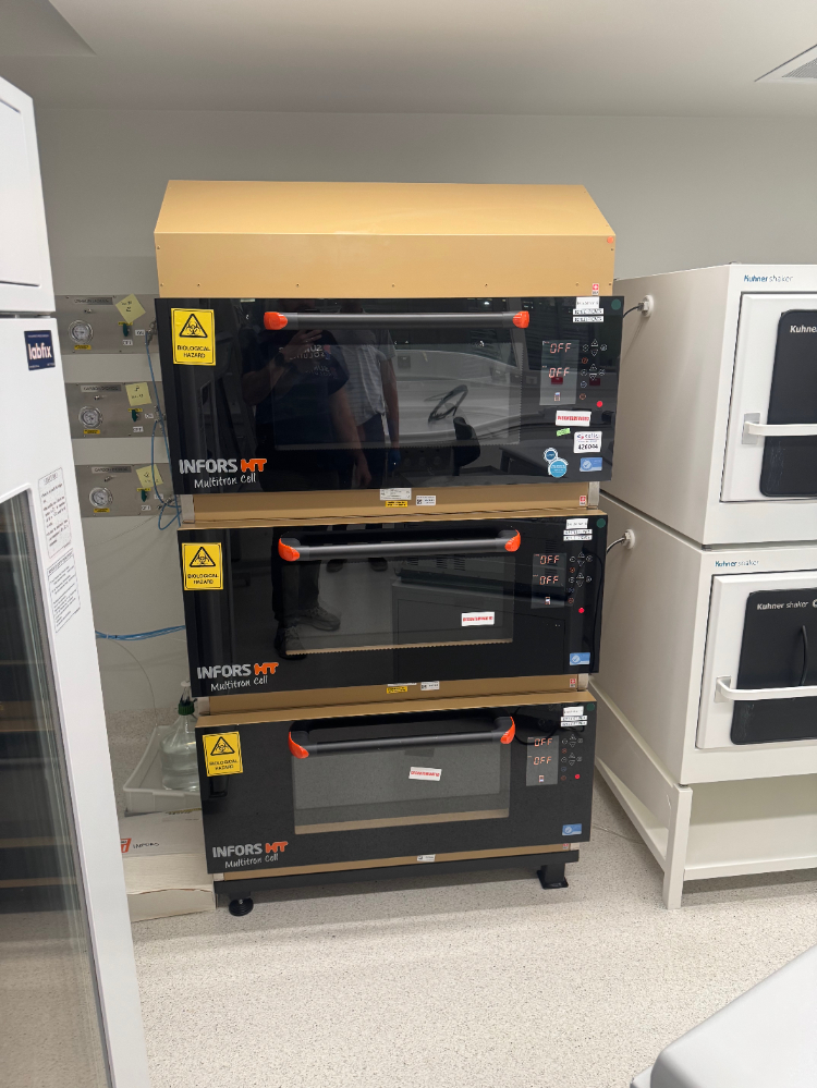 Image of Infors HT Multitron Cell Triple Stack Incubator Shaker